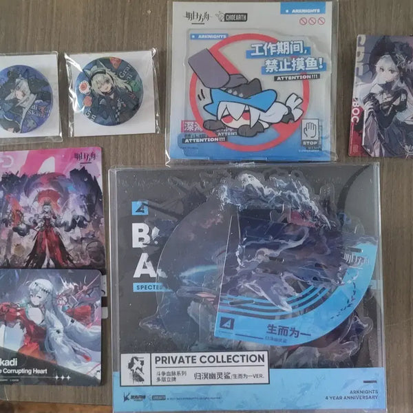 [BUNJANG] Arknights Skadi, Grani & Specter Merchandise Set / 명일방주 스카디 (그라니)&스펙터 굿즈