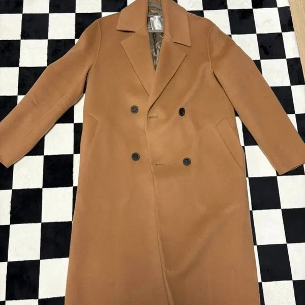 [BUNJANG] Time Homme Cashmere Blend Double Coat Size 100 / 타임옴므 캐시미어 혼방  더블코트 사이즈 100