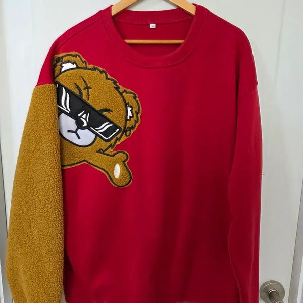 [BUNJANG] Red Bear Patch Sweatshirt XXXL / 레드 베어 패치 맨투맨 XXXL 남성셔츠