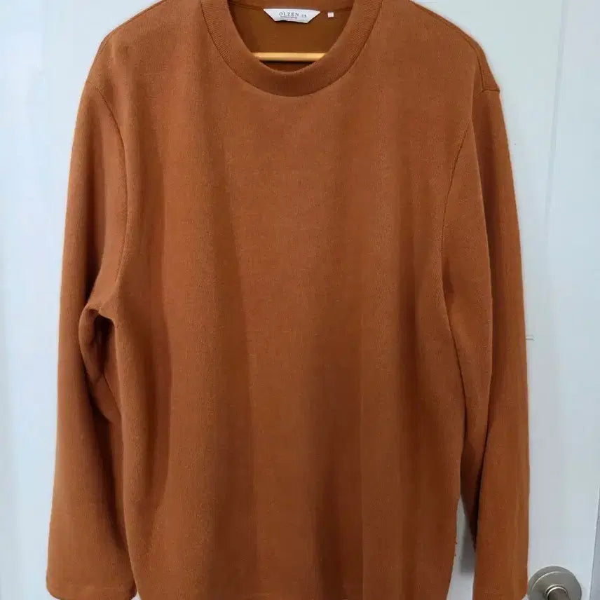 [BUNJANG] OLZEN Men's Brown Knit Sweater Size 115 / OLZEN 올젠 브라운 니트 115 남성셔츠