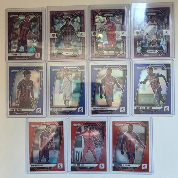 [BUNJANG] Panini K League Prism 2024-2025 Suwon FC Trading Cards / 2024/2025 파니니 K리그 프리즘 수원FC (한정 랏)