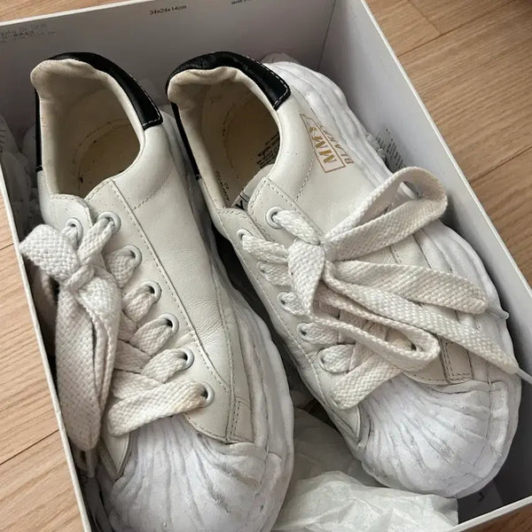 [BUNJANG] Mihara Yasuhiro Sneakers White Size 40 / 미하라 야스히로 스니커즈 화이트 40 판매