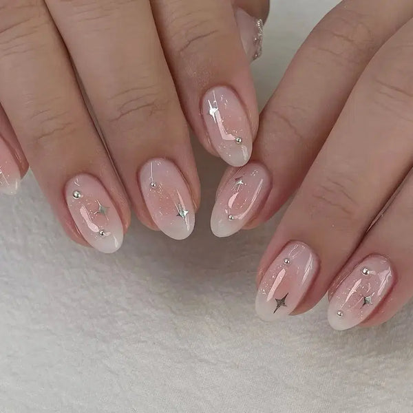 [BUNJANG] Handmade Nail Tips Set / No.171 청순여리 수제 네일팁