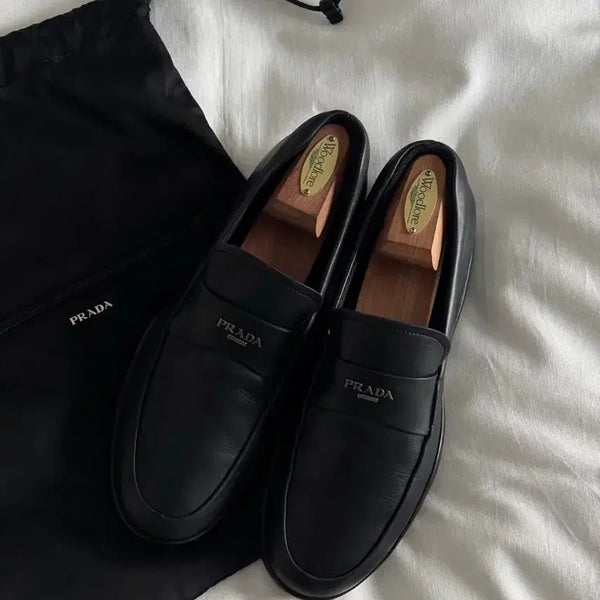 [BUNJANG] Prada Sport Metal Logo Loafers (Size 260) / [260] 프라다 스포츠 메탈 로고 로퍼