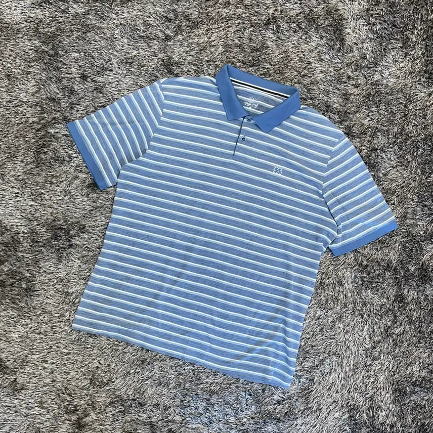[BUNJANG] Kolon Sport Collar Short Sleeve T-Shirt / 코오롱스포츠 카라 반팔 티셔츠 (115)
