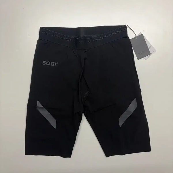 [BUNJANG] SOAR Running Half Tights Black / 소어 러닝 하프 타이즈