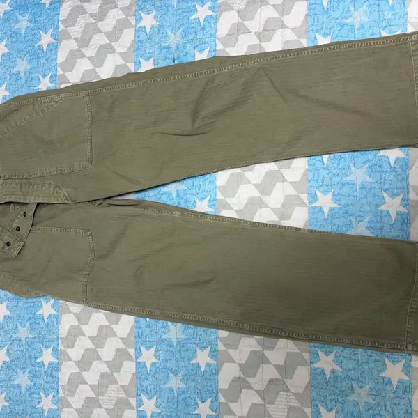 [BUNJANG] RRL Herringbone Fatigue Pants Khaki 31x32 / [31x32] 더블알엘 헤링본 퍼티그 팬츠