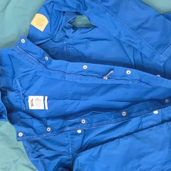 [BUNJANG] Fjällräven Anorak Blue Women's Jacket Size S / 피엘라벤 아노락 블루 여성 s 97-100