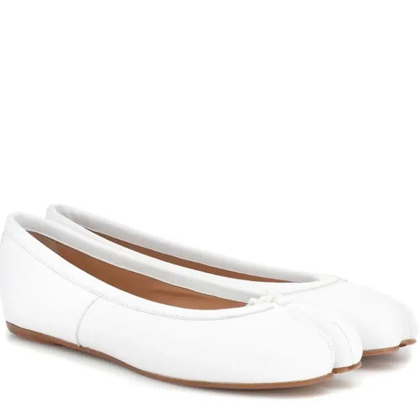 [BUNJANG] Maison Margiela Tabi Flats White Size 36 / 메종 마르지엘라 타비 플랫 슈즈 화이트 36