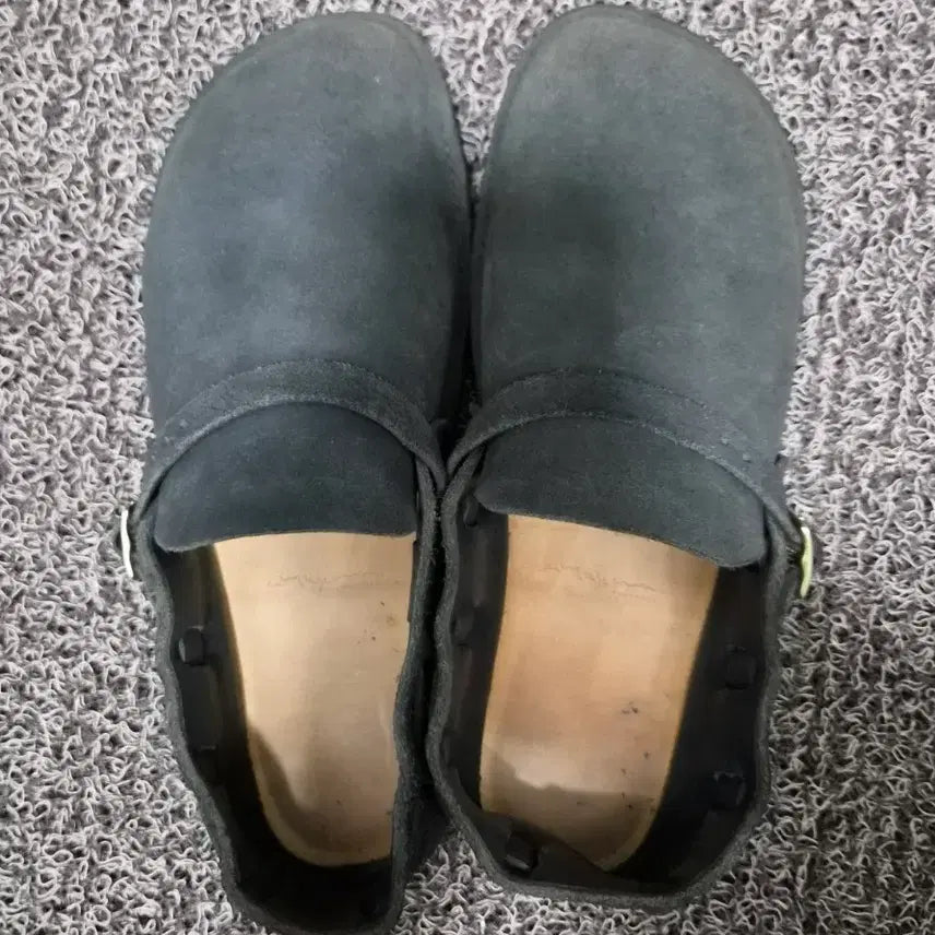 [BUNJANG] Aurora Shoes Suede Rough Out Black / 오로라슈즈 스웨이드(Rough out) 블랙