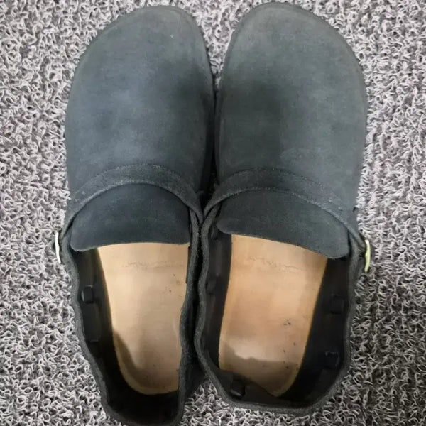 [BUNJANG] Aurora Shoes Suede Rough Out Black / 오로라슈즈 스웨이드(Rough out) 블랙