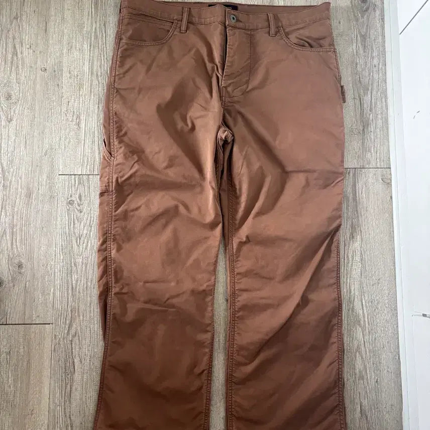 [BUNJANG] Blackout Work Pants Brown (Altered Length) / [XL] 블랙아웃 워크팬츠 브라운 기장 수선