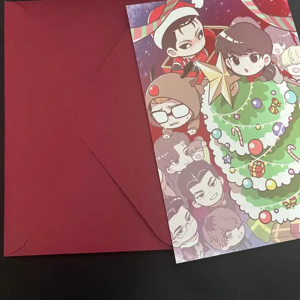 [BUNJANG] Lookism Limited Edition Christmas Postcard / 외모지상주의 외지주 한정판 크리스마스 엽서