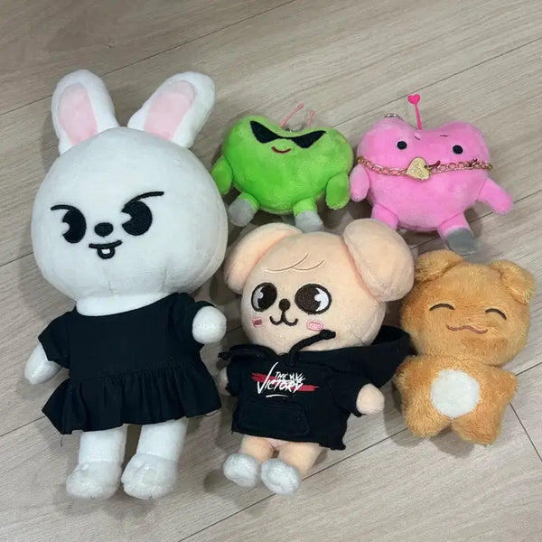 [BUNJANG] Stray Kids Skzoo Ribbit Puppym Plush Doll / 스키즈 스키주 인형 리빗 퍼핌 플러피 인형 하뚱
