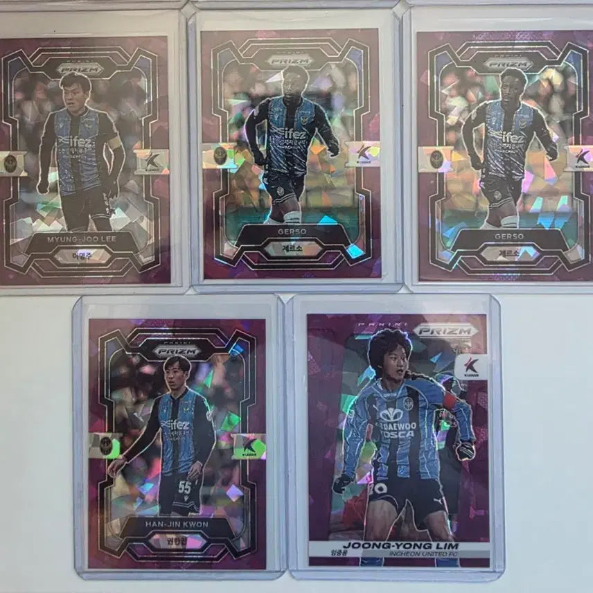 [BUNJANG] 2024 Panini K League Prism Incheon Limited Edition Trading Cards / 2024 파니니 K리그 프리즘 인천 (한정 랏)