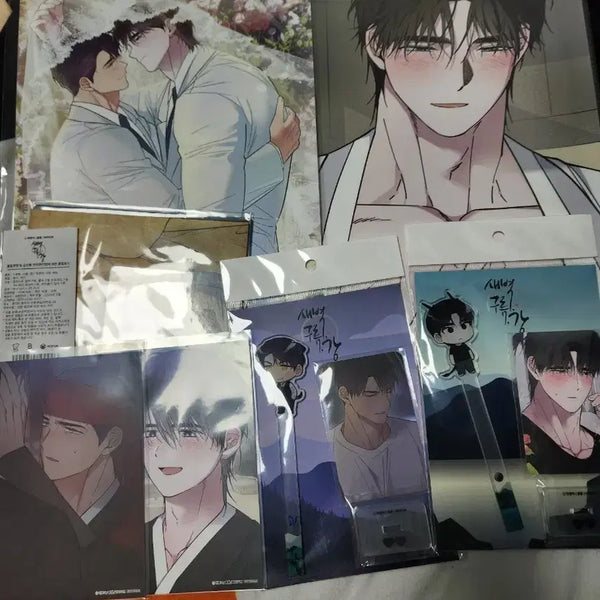 [BUNJANG] Baekho Hyoyeon Photoprop Set / 새벽 구름 강 모펀 콜카 영원한 사랑 태혁 효운 포토프롭 세트
