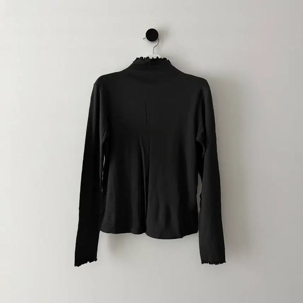[BUNJANG] Maybe Baby Dear List Frill Turtleneck / 메이비베이비 디어리스트 프릴 목폴라