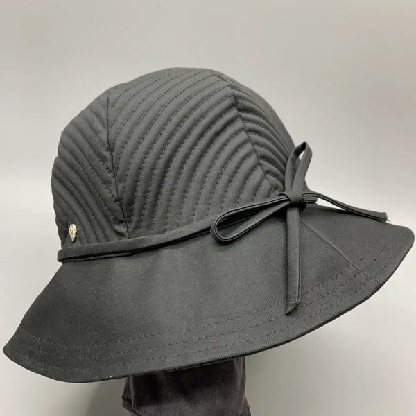 [BUNJANG] Helen Kaminski Quilted Bucket Hat Black / 267003463 헬렌 카민스키 퀄팅 버킷햇 블랙