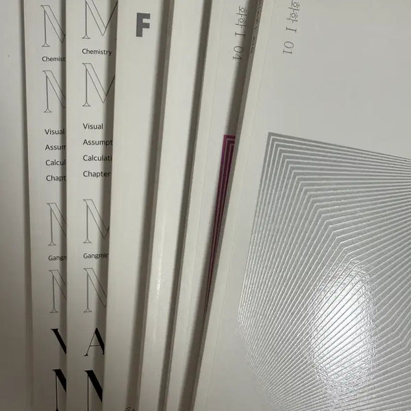 [BUNJANG] Sidae Injae Kim Kang Min T Chemistry Textbook Bundle / 시대인재 엣지/Flow/Revival/김강민T 자체교재