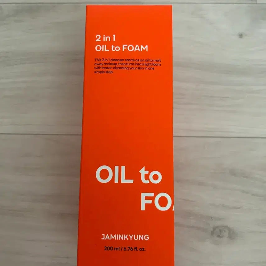 [BUNJANG] Jamin Kyung Two-in-One Oil to Foam Cleanser / 새상품 자민경 투인원 오일 투 폼 클렌저 반택포함