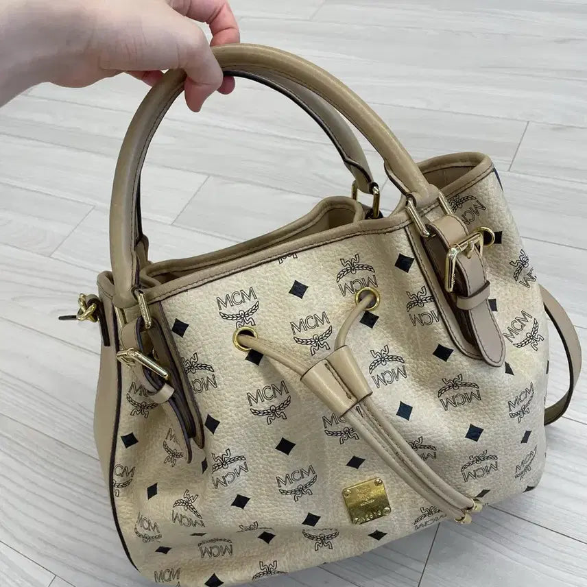 [BUNJANG] MCM Vintage Visetos Boston Bag / MCM 빈티지 비세토스 (더스트백O)