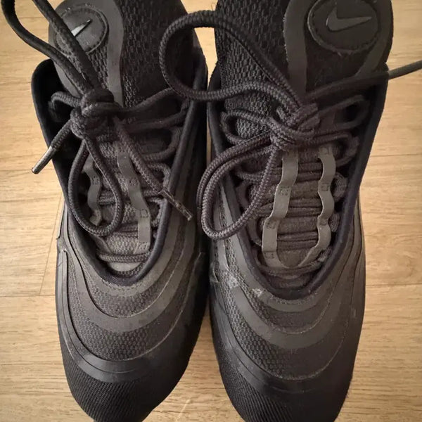 [BUNJANG] Nike Air Max 97 Triple Black Sneakers / [255] 나이키 에어맥스 97 트리플블랙