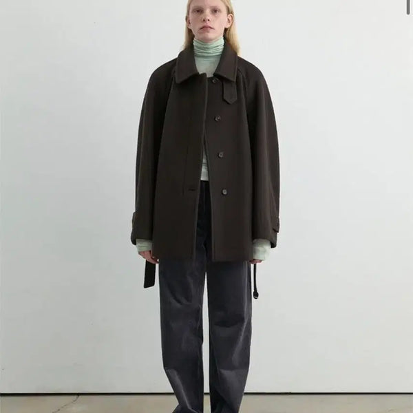 [BUNJANG] Alte Half Coat Brown / Alte 알테 하프코트 브라운