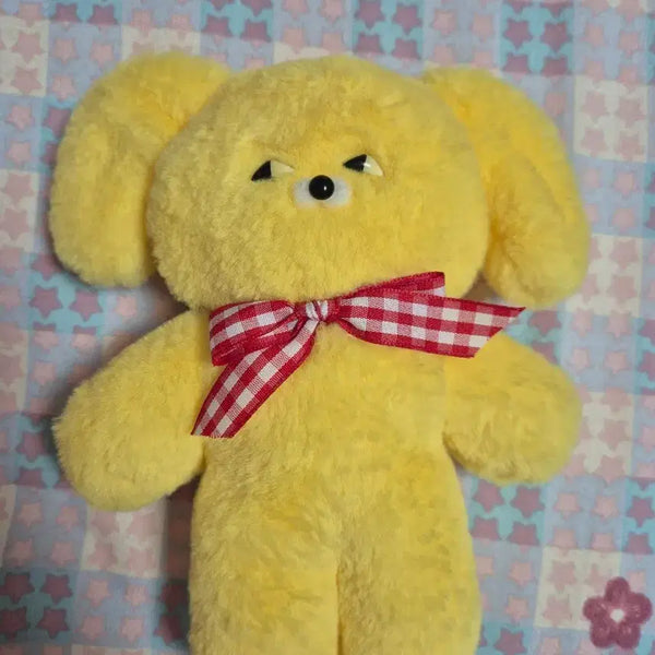 [BUNJANG] Wasabi Bear Mustard Plush / 와사비베어 인형 머스타드