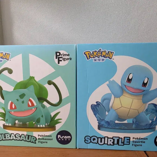 [BUNJANG] Warakjui Pokemon Squirtle & Bulbasaur Figures (Set) / 완락주의 포켓몬스터 꼬부기, 이상해씨 팝니다.