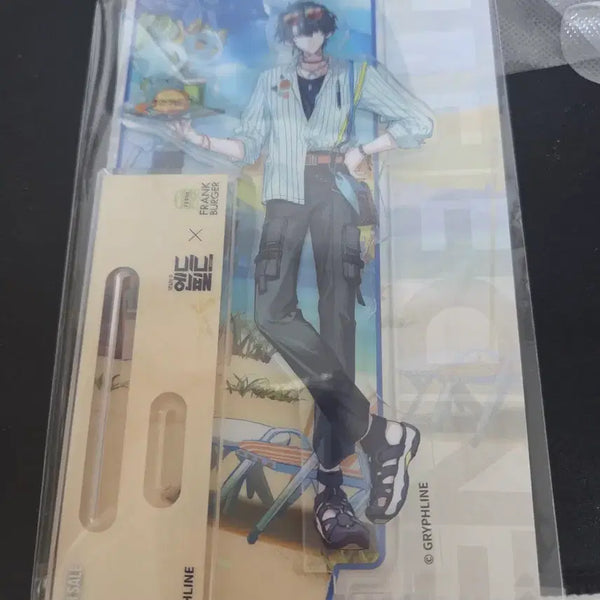 [BUNJANG] Arknights Endfield Frank Burger Collab Camus Acrylic Stand / [판매]명일방주 엔드필드 프랭크버거 콜라보 카뮤 아크릴스탠드
