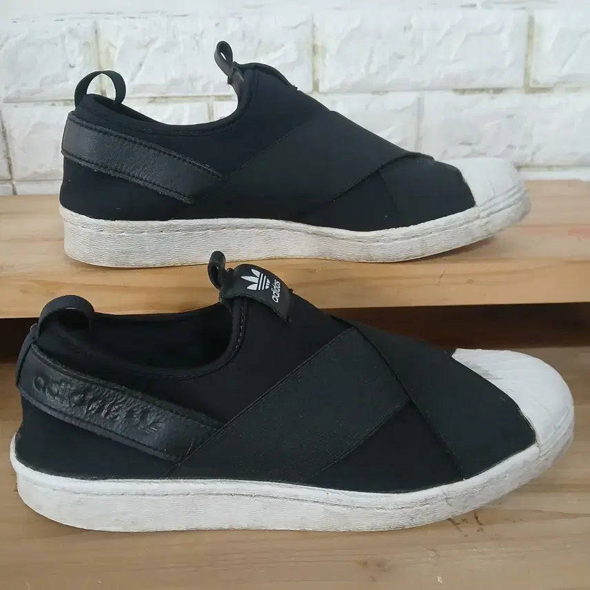 [BUNJANG] Adidas Superstar Slip-On Men's Shoes / (109) 아디다스 슈퍼스타 슬립온 남성기준 270