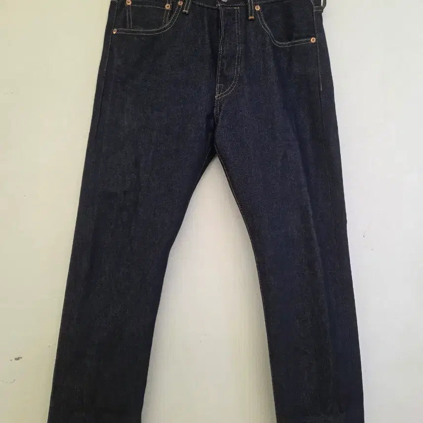 [BUNJANG] Levi's 501XX Big E Premium Raw Selvedge Denim Jeans USA Made / 빅E 리바이스 501XX 프리미엄 생지 셀비지 메이딘USA