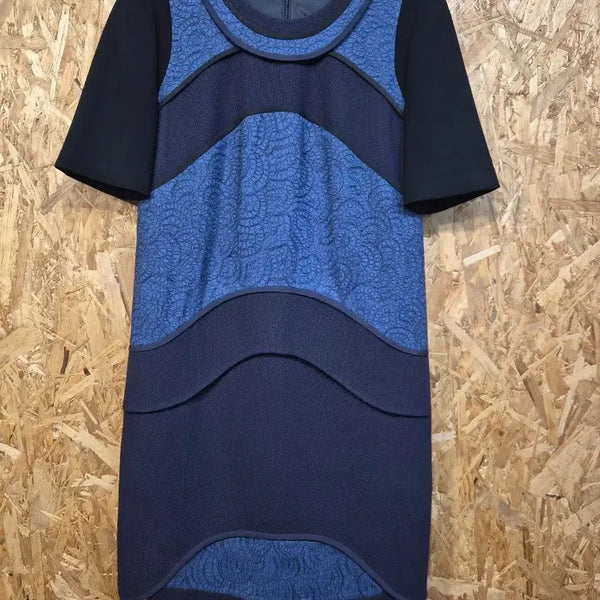 [BUNJANG] MICHAA Colorblock Embroidered Dress Size 55 / 미샤(MICHAA) 배색 자수 원피스 82 (55)