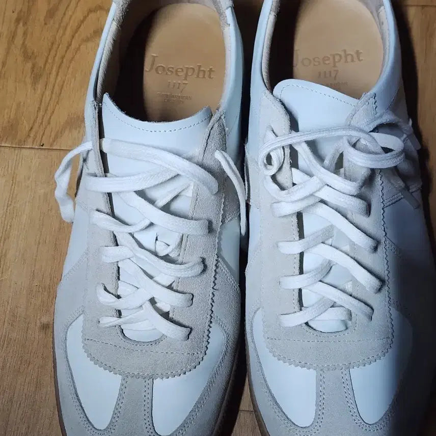 [BUNJANG] Josette 1117 German Army Sneakers 280mm White/Beige / 조셉트 1117 독일군 스니커즈 280mm 화이트/베이지