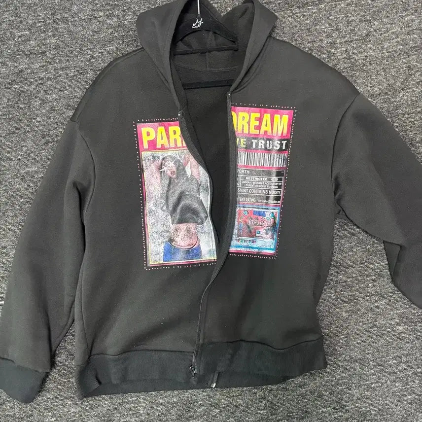 [BUNJANG] Fleece Lined Hooded Zip-Up Jacket / 기모 후드집업