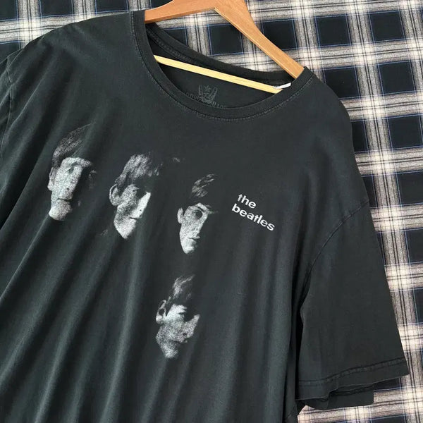 [BUNJANG] The Beatles Unique Print Oversized T-Shirt / 비틀즈 반팔 유니크 프린팅 빅사이즈