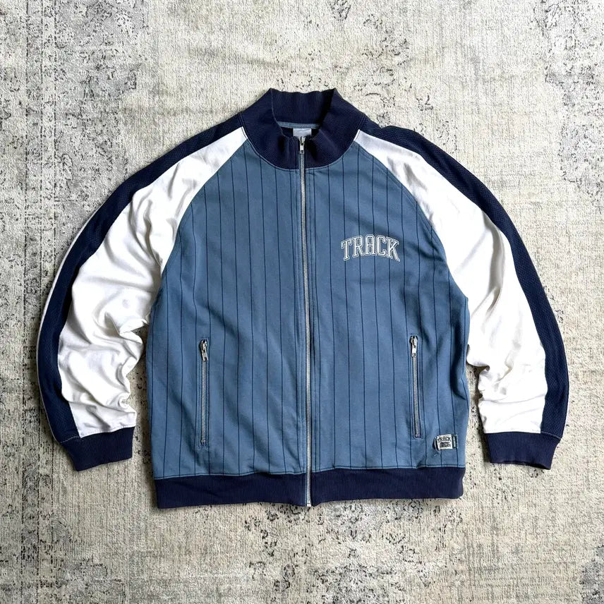 [BUNJANG] Nike 2000s Athletic Zip Track Jersey / 나이키 2000s 트랙 애슬레틱 집 져지