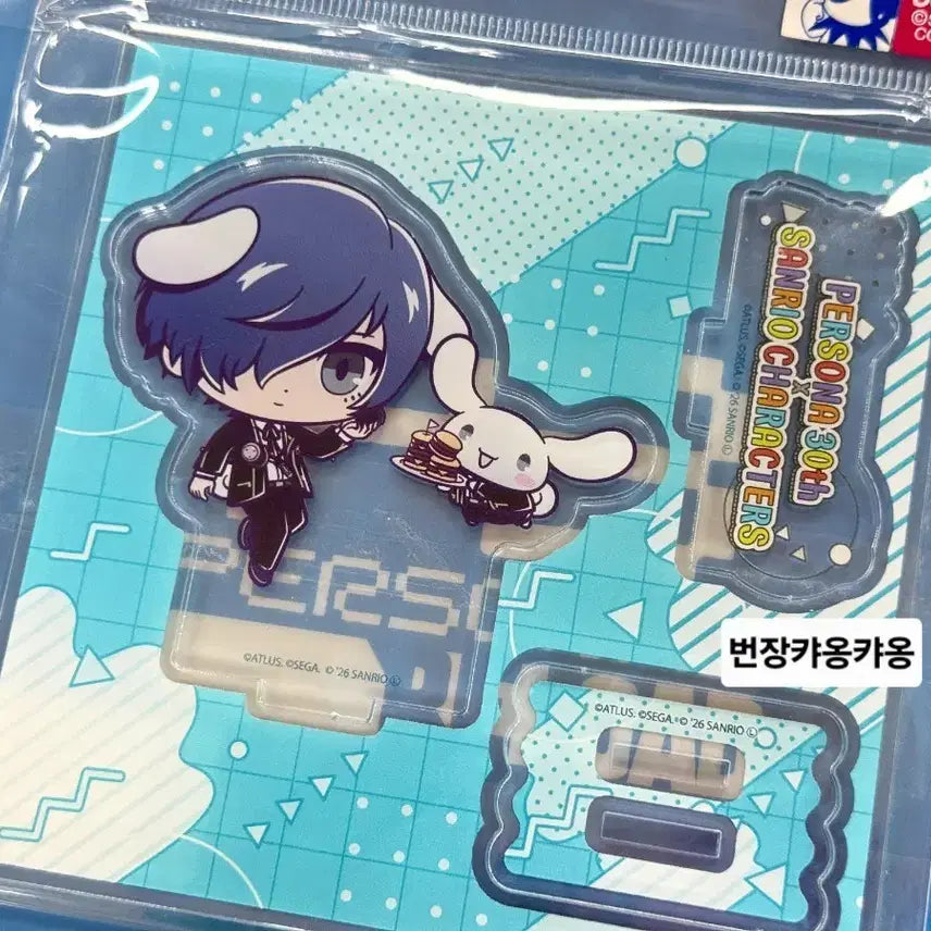 [BUNJANG] Persona 3 Reload Sanrio Collaboration Acrylic Stand / 페르소나3 30주년 리로드 산리오 콜라보 아크릴 스탠드