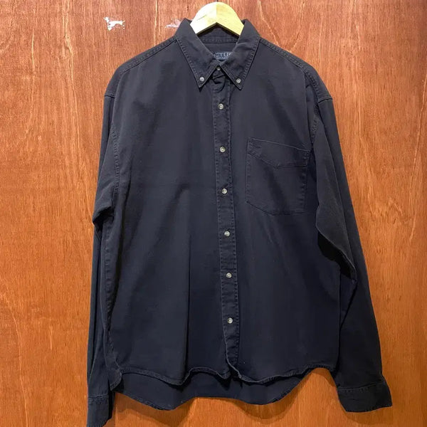 [BUNJANG] CACTUS Black Denim Shirt (L) / (L) CACTUS 블랙 데님 셔츠