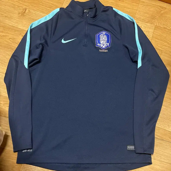 [BUNJANG] Nike South Korea National Football Team 2016-2018 Training Drill Top 2XL / 16-18 나이키 대한민국 축구 국가대표팀 트레이닝 국대 드릴탑 2XL(110)