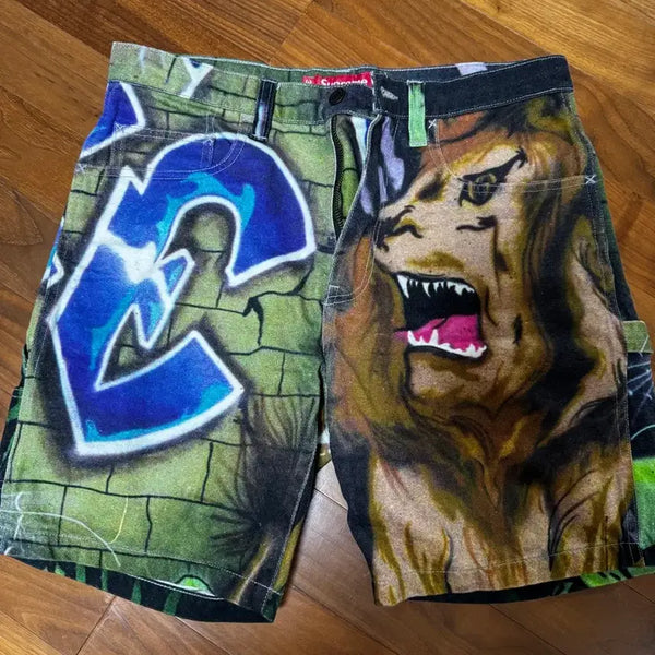 [BUNJANG] Supreme Lion's Den Painter Shorts 30 / 슈프림 Supreme Lion's Den Painter 반바지 30