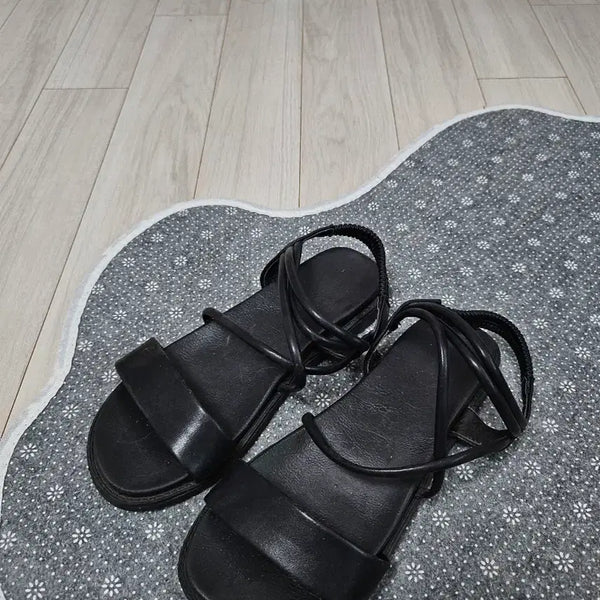 [BUNJANG] Black Sandals / 블랙 샌들
