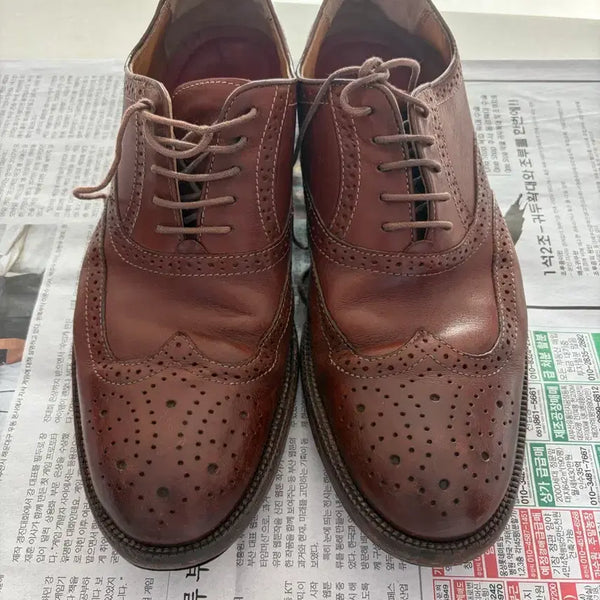 [BUNJANG] Johnston & Murphy Wingtip Shoes 270 / 존스톤앤머피 윙팁슈즈 270