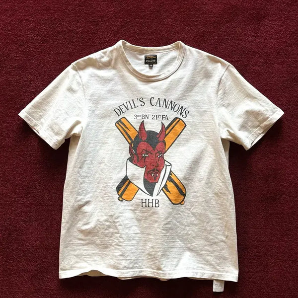 [BUNJANG] The Real McCoy's Devil T-Shirt / 리얼맥코이 데빌 반팔티