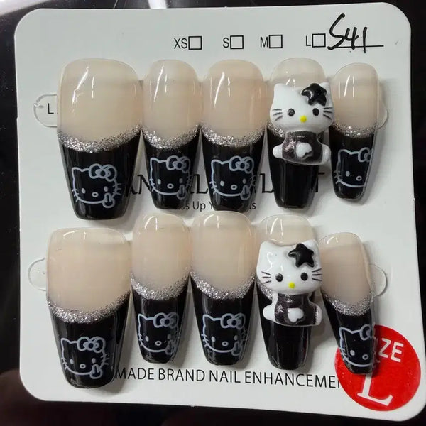 [BUNJANG] Nail Tips - Size L (Length 2.5) / 네일팁 판매 길이 2.5 사이즈 L (104)