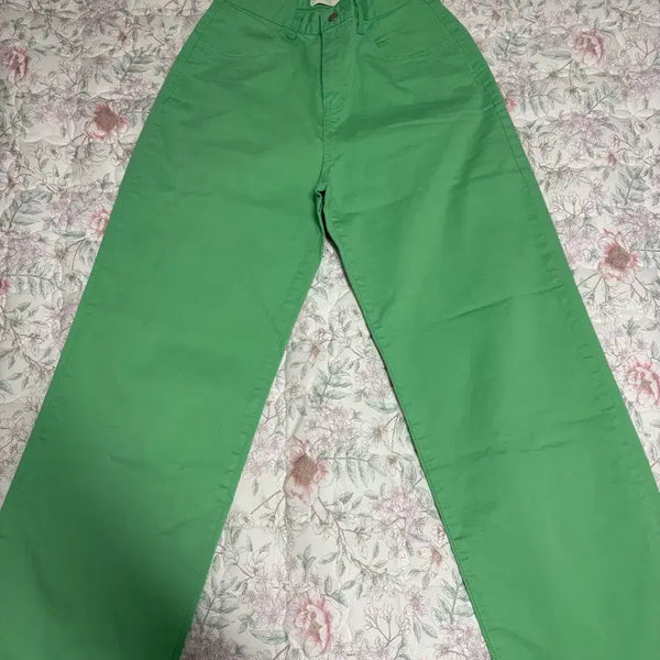 [BUNJANG] Pesto Pants Mint Cotton / 페스토 팬츠