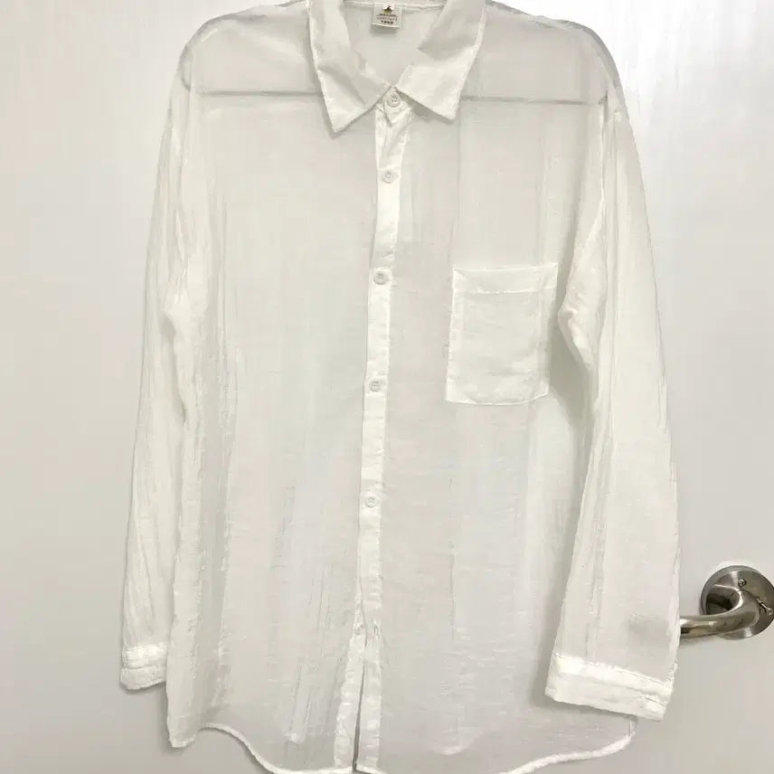 [BUNJANG] Transitional Shirt White / 간절기 셔츠