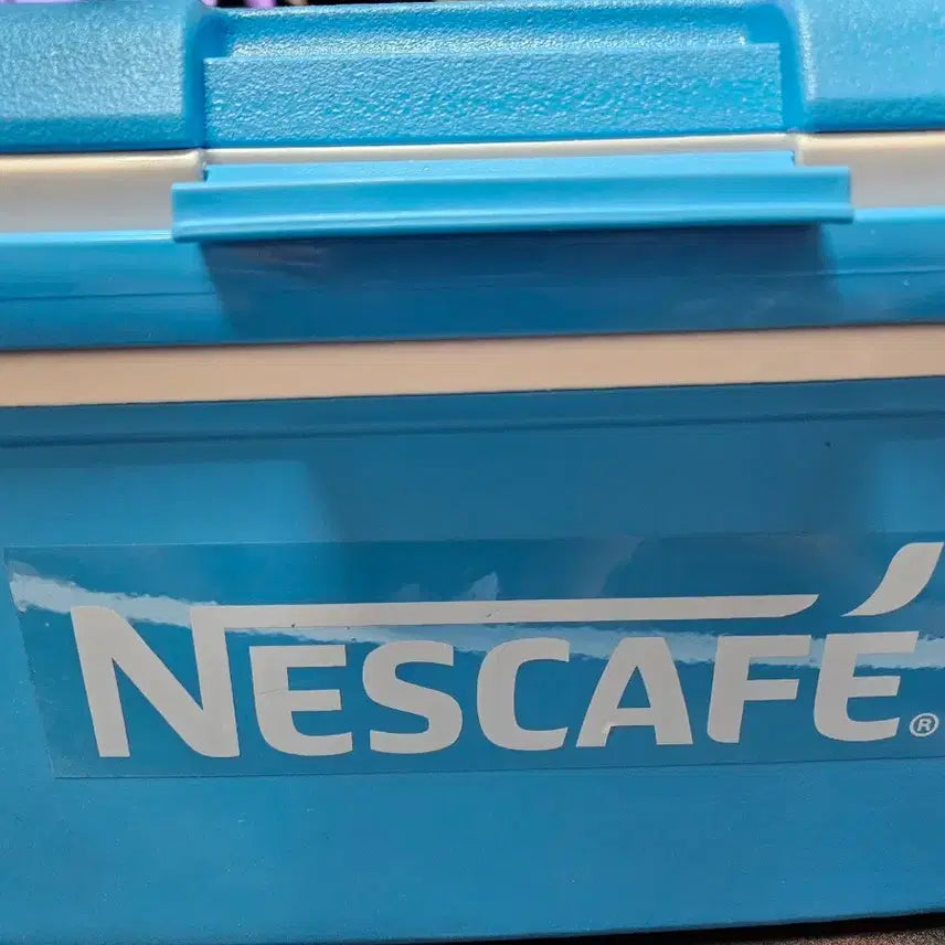 [BUNJANG] Nescafe Blue Ice Box Cooler / 아이스박스