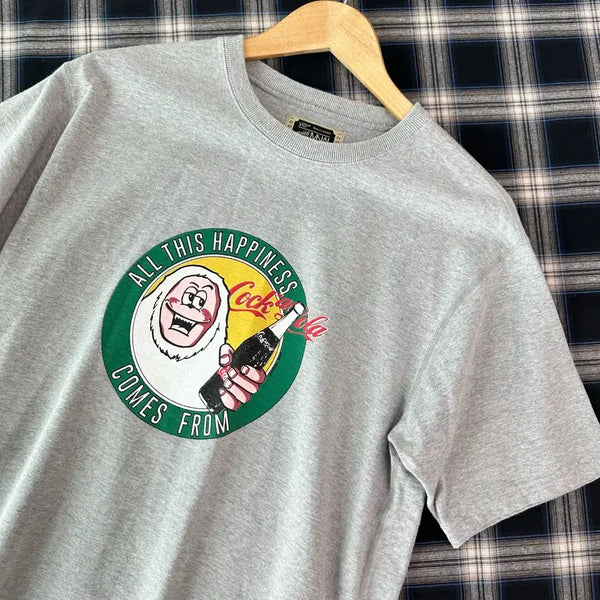 [BUNJANG] With MNW Cola Printing Heavyweight T-Shirt / With MNW 콜라 프린팅 헤비웨이트 반팔
