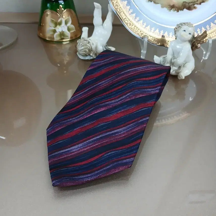 [BUNJANG] Ferragamo Silk Necktie / 이태리명품 페라가모 실크넥타이